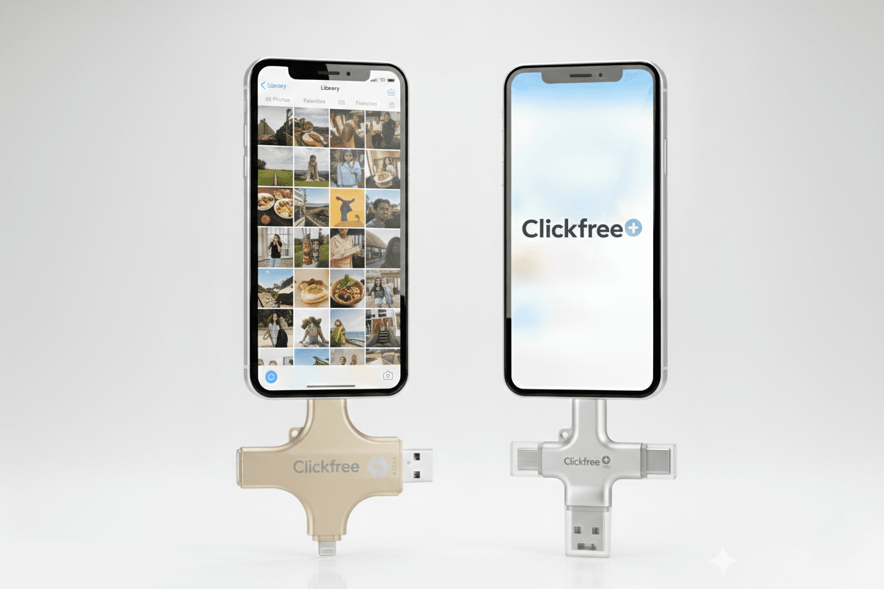 Colored file tabs inside ClickFree